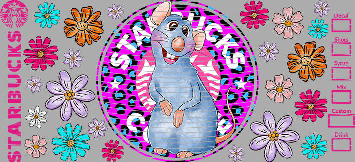 16oz Disney style-D-2409
